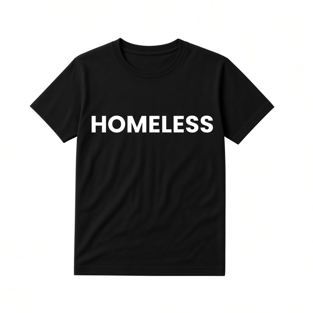 HOMELESS T SHIRT
